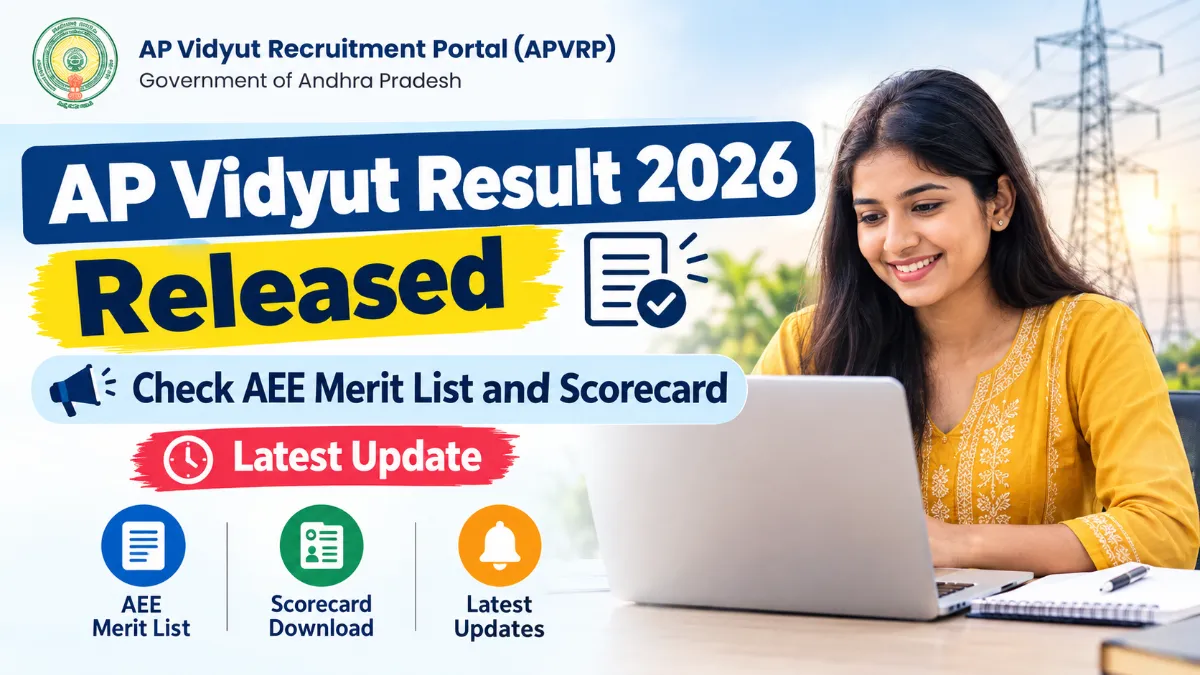 AP Vidyut Result 2026