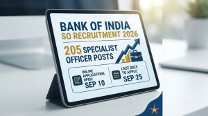 Bank of India SO Recruitment 2026