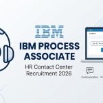 IBM Process Associate Recruitment 2026 :