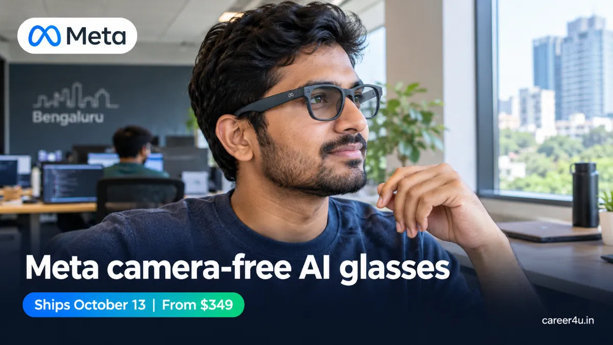 Meta camera-free AI glasses: price, release date and 2026 lineup