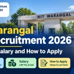 NIT Warangal JRF Recruitment 2026: Eligibility, Salary and How to Apply