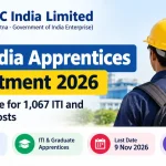 NLC India Apprentices Recruitment 2026: Apply Online for 1,067 ITI and Graduate Apprentice Posts