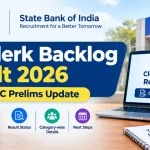 SBI Clerk Backlog Result 2026: SC, ST, OBC Prelims Result for 1,538 Posts
