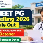 UP NEET PG Counselling 2026 Schedule Out - Round 1 Registration from 21 October, Check Allotment Dates